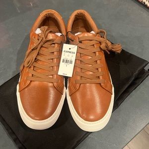 NWT! Express Men’s Faux Leather Shoes